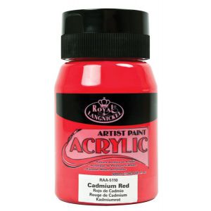 Farba akrylowa R&L 500ml, Czerwona - Cadmium Red